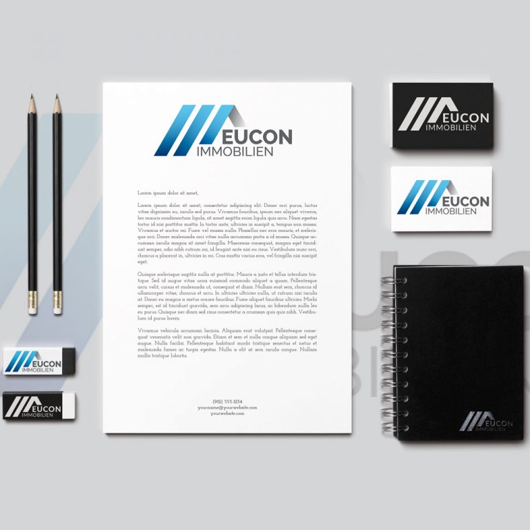 Djangonaut - Graphic Design - Branding - Logodesign - Eucon Immobilien -Corporate Identitiy